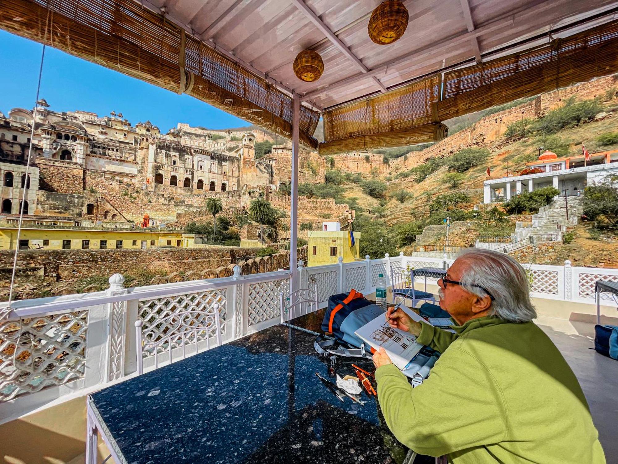 The Castle View Homestay Бунди Экстерьер фото